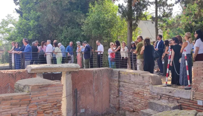 necropo di porto presentazione restauri