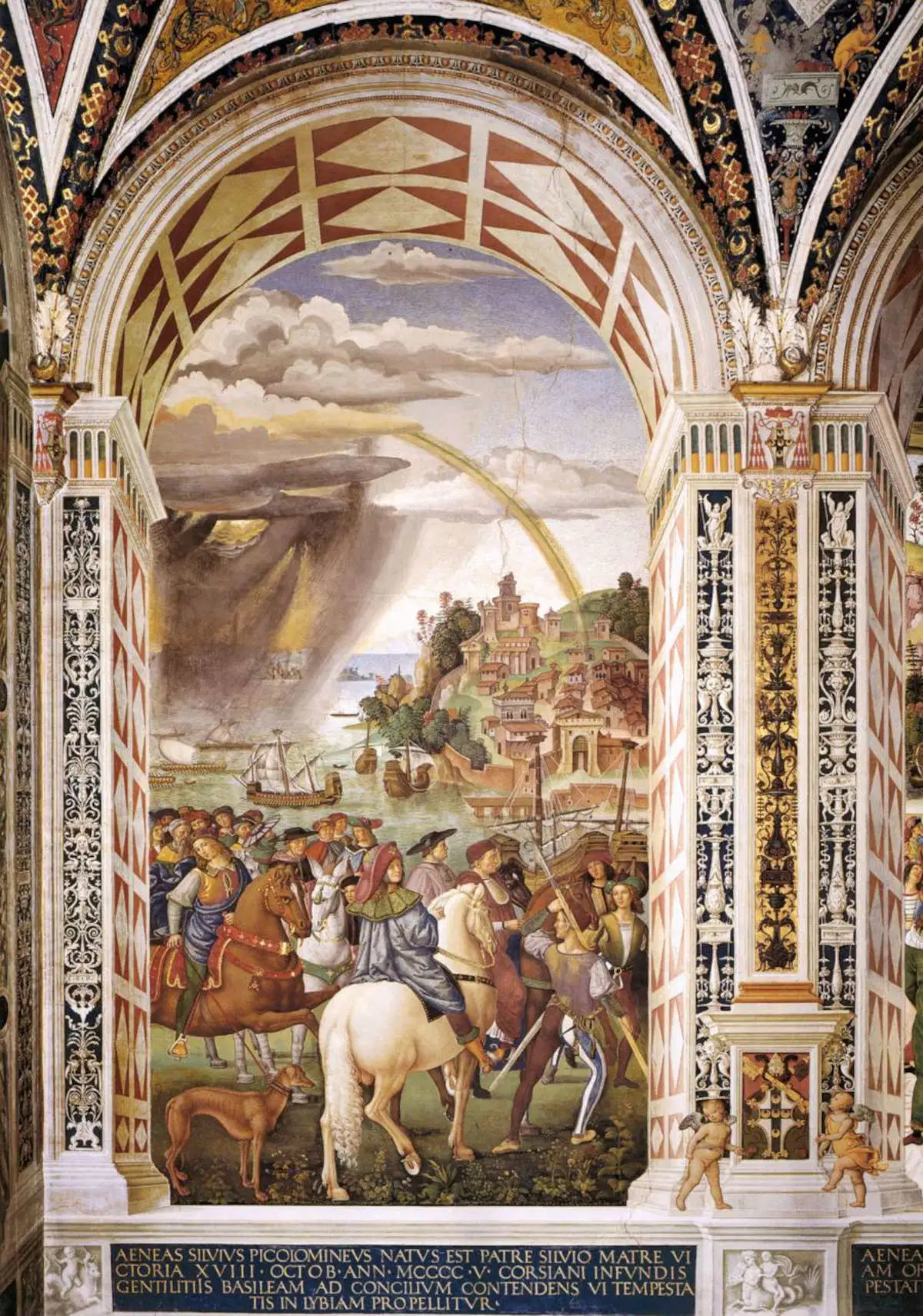Pinturicchio, Enea Silvio Piccolomini