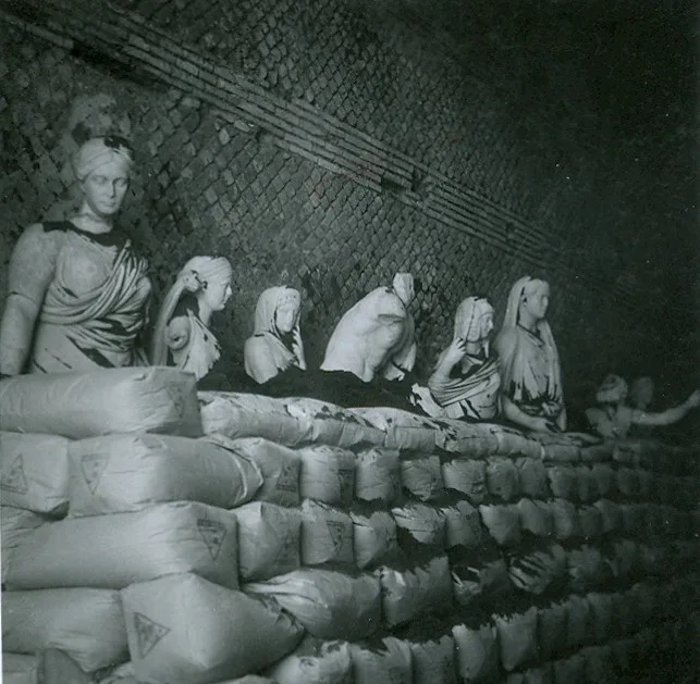 misure di protezione antiaerea ostia